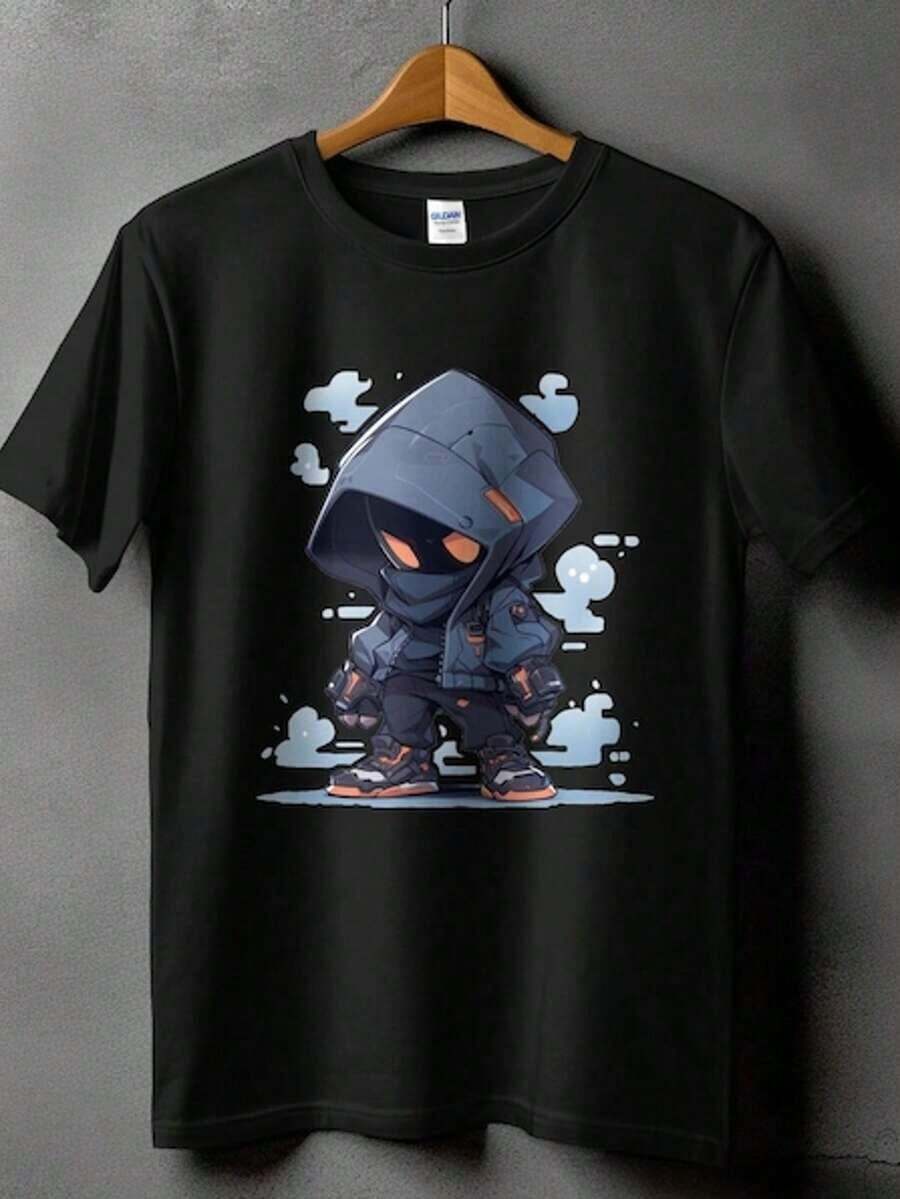 Tokito Muichiro Vintage Anime Shirt, Muichiro Retro Shirt, Anime Fan Gift For Men And Women, Cotton T-Shirts For Women - 黑色 5 - 查看 1
