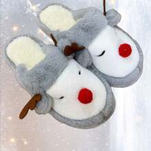 Men Slides - BLUE REINDEER - View 1