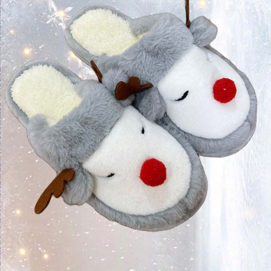 Men Slides - BLUE REINDEER - View 1