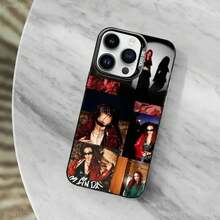 Funda de Teléfono Caliente Singer D-De La R-Rose para 11,12,13,16,14,15,17,Pro,MAX Cubierta Negra Mate a Prueba de Golpes - Z1 - Ver 4