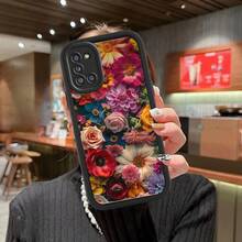 [Teléfono] Un teléfono móvil que presenta un diseño de pantalla completa con flores apiladas, patrones y una escalera para ojos. Ofrece un agarre cómodo, alta calidad, durabilidad y apariencia, lo que lo convierte en un gran amigo de los modelos A03, A03S, A04S, A12, A13, A13 5G, A23, 32, 35, S21, S22, S23 y S24. Proporciona cámara, es antihuellas, liviano y - Colores mixtos 2 - Ver 1