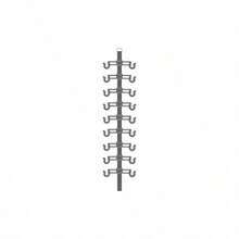 Flip Flop Rack Organizer Holds 9 Pairs Over Door Organizer Space Saving Shoe Rack Adjustable Hooks Organize Flip Flops, And Oofos Black - 最初的 - 查看 7