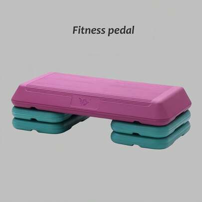 A Colorful 72cm Aerobic Exercise Pedal For Children, Adults, And Home Use; A Rhythmic Stepping Exercise Step Pedal.