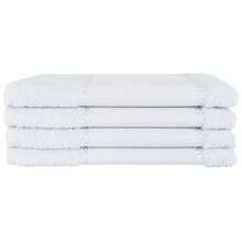 Kit 12 Toalhas de Lavabo Arteira Ponto Russo Para Bordado 100% Algodão 30x50