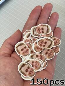 Đồ trang trí tiệc theo yêu cầu, ảnh khuôn mặt tùy chỉnh, giấy kim tuyến tùy chỉnh, hình dán mặt, băng rôn trang trí, phù hợp cho tiệc sinh nhật, sinh nhật lần thứ 21, quà tặng cho bạn thân, quà bất ngờ, đồ trang trí vui nhộn, tông màu rừng, phụ kiện tóc cho nữ. - Nhiều màu - Xem 24