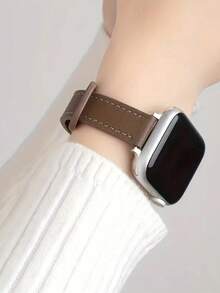 Women's Watch Band, Compatible With Apple Watch 1/2/3/4/5/6/7/8/9/10/Ultra/SE1/2, Fits 38mm 40mm 41mm 42mm 44mm 45mm 49mm, Fashionable Design, Classic Elegant Style, Accessories - Brown - View 2
