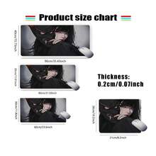 1 tấm lót chuột Anime Girl With Oni MasDesk, tấm lót chuột mở rộng thiết kế thời trang cho văn phòng và chơi game, tấm lót chuột thẩm mỹ, tấm lót chuột cao su có thể giặt được, cạnh chống trượt, nhiều kích cỡ, thích hợp cho văn phòng tại nhà, quà tặng tuyệt vời cho gia đình và bạn bè - màu sắc - Xem 7