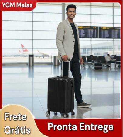 Mala De Viagem 10kg Padrão Anac Rodas 360 Removíveis Expansível Rígidas Leve Durável Abs Premium Bagagem De Mão Avião Pequena Executiva Resistente Reforçada Rodas Silenciosas Ygm Malas Cores Preto Azul Rosa Dourado Prateado Bege