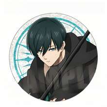 1pc Blue Prison Peripheral Baji Brooch Anime Cartoon Jie Shiyi Nagi Makoto Shilang Chikiri Leopard Baji Fan Badge Valentine's Day Gift Decoration Couple Jewelry Gift Suitable For Daily Wear Or As A Gift Suitable For Sister And Mother, Anniversary, Christmas, Thanksgiving, Valentine's Day, Birthday, Mother's Day Gift For Her - Multicolor - View 8