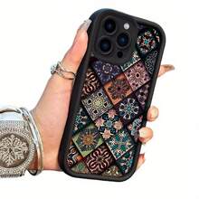 [Teléfono] ¡Teléfono con escalera para ojos, tótem vívido completo, dispositivo resistente a huellas dactilares! Compatible con 11/11 Pro/11 Pro/12 Pro/12 Pro/13 Pro/13 Pro/14 Plus/14 Pro/14 Pro/15 Plus/15 Pro - Negro - Ver 4