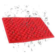 Almohadilla para sentarse, estera de espuma para acampar, asiento, estera plegable impermeable para arena, playa, montañas, Picnic, mochilero - Morado - Ver 4