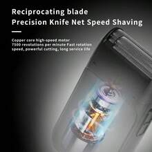 Kemei Juego de cortapelos para hombres 2 en 1 - Kit de herramientas de aseo recargable por USB, cortadora de cabello profesional, recortadora y afeitadora de barba para hombres, uso de barbería, juego de herramientas de corte de cabello en casa, regalo para hombres, regalo del Día del Padre - Negro - Ver 11