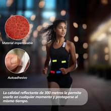 CALLECK 50PCS Cinta Reflejante Profesional,Súper Reflectante e Impermeable Cinta Reflejante,Reflejantes Bicicleta Calcomanías para Moto Calcomanias para Coche para Coches,Motos,Bicicletas,Cascos. - 1 - Ver 5