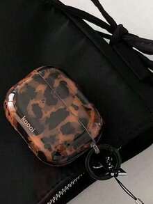 Niche High-End Retro Tortoiseshell & Leopard Print Protective Pro, Pro 2, 3 Wireless 4/3 Soft Earphone Cover - 彩色 - 查看 3
