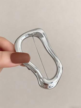 1개 빈티지 기하 비대칭 모양 브로치, 파티, 연회, 휴가, 데일리웨어, 정장, 코트 장식을 위한 유럽 및 미국 스타일