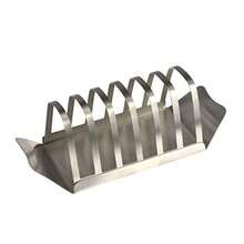 Appetito Stainless Steel Toast Rack W Tray - As Pic - View 3