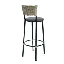 reed space 2 High Cappuccino Stools Kitchen Counter Bar Gourmet Area Home - Rỉ Nâu - Xem 4