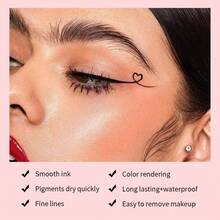 Ultra Fine Eyeliner Pencil, Smooth, Long-Lasting, Waterproof, Sweat-Proof, Smudge-Proof, Quick-Drying Eye Makeup - Multicolor - View 4