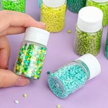 1000 piezas - Juego de cuentas de fusión de 2.6mm, ideal para principiantes y aficionados de las artes y manualidades, suministros de cuentas para joyería creativa, diseñadores creativos, regalo perfecto para Halloween, Navidad, días festivos