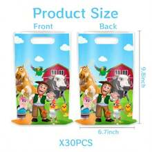 D30pcs Lai Granja De Zenoon Gift Bags - Party Plies For Zenoon Birthday Decorations - wfq - Xem 2
