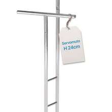 Tomaino - AMBROGIO Servo Muto da Camera da Letto in Legno di Faggio - Multifunzionale Salvaspazio per Abiti e Accessori da Camera da Letto - Bianco