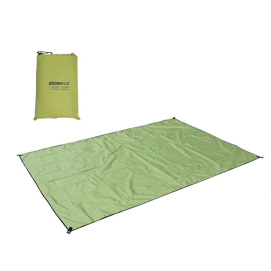 118 X 118 Inches Waterproof Camping Tarp Footprint Ground Sheet - Lightweight, Durable UV & Rain Protection For Tents, Beach, Picnics, Car Or Camping And Adventure, FArmyss Green{Inchcolor_nameinch:InchFArmyssGreeninch,Inchsize_nameinch:InchOversize(Approx118x118inches)Inch} - 軍綠色 - 查看 1