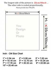 Custom DTF Heat Transfer Stickers, Personalized Photo/Logo/Text Heat Transfer Film, DIY Clothing Decals, Suitable For T-Shirts, Sweatshirts, Canvas Bags And Pillows, Heat Press Design, Custom Clothing Decoration, Vinyl Style Transfer - Multicolor - View 6