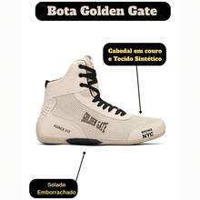 Golden Gate Force Fit High-Top Training Sneakers For Boxing, Fighting, And Gym - Sizes 34 To 44 - 米色 - 查看 4
