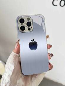 1个苹果设计金属玻璃材质手机壳，优雅高端，兼容 17 Pro Max/Air 16 Pro Max/16 Pro/16E/16/15 Pro Max/15 Pro/15 Plus/15/14 Pro Max/14 Pro/14 Plus/14/13 Pro Max/13 Pro/13/12 Pro Max/12/11 Pro Max/11手机配件保护套 - 銀 - 查看 3