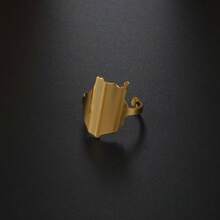 1 قطعة خاتم جزر الكناري الإسبانية / لا بالما / لا جومرا / تينيريفي / فويرتيفنتورا / جران كناري / لانزاروتي / مايوركا من الفولاذ المقاوم للصدأ