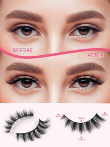 MAGEFY Zestaw 10 par puszystych sztucznych rzęs 3D – kocie oko i naturalny wygląd, bardzo grube 0,07 mm, skręt C i D, długość 13-15 mm, przyjazne dla początkujących, wielokrotnego użytku sztuczne rzęsy, zestaw naturalnych sztucznych rzęs, wakacje na plaży, wyjazd kempingowy, wesele i codzienne spotkanie w klubie