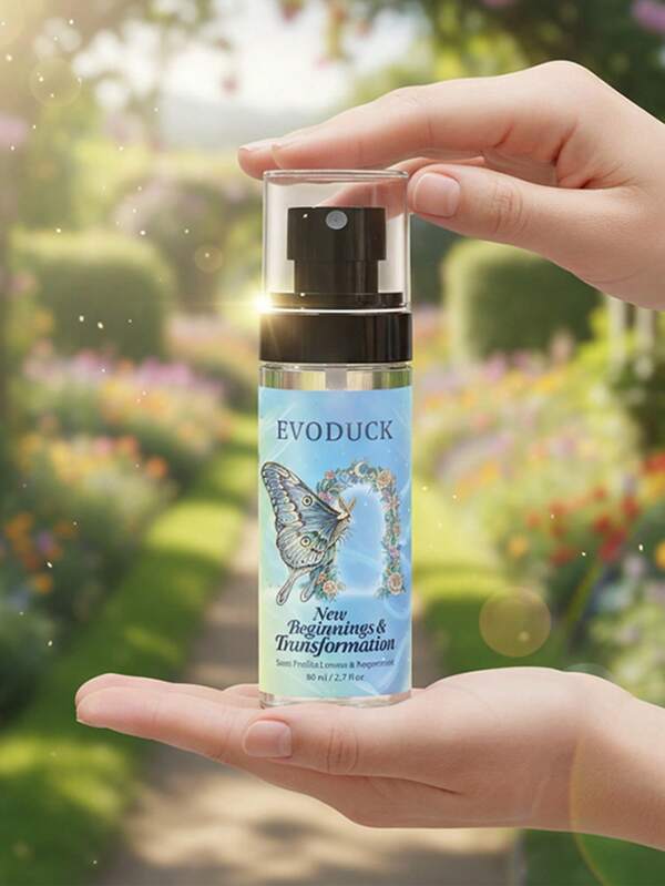 EVODUCK Spray profumato EVODUCK Law Of Attraction, fragranza di limone e menta piperita 80ml/2.7 fl oz. Il design portatile lo rende ideale per l'uso come profumo per la casa in armadi, camere da letto, bagni, auto, per appuntamenti, durante i viaggi e per deodorare e aggiungere profumo in estate. Regalo di Natale per lui e per lei