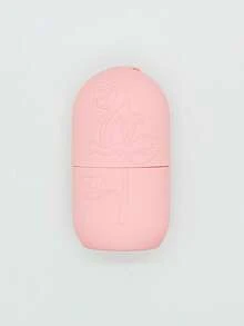 1/2/3pcs Set Ice Face Roller + Stainless Steel Gua Sha Board + Cloth Flannel Bag - Facial Skin Care Ice Roller Set, Facial Massage Tools, Silicone Ice Face Roller, Ice Roller, Stainless Steel Gua Sha Board, For Relieving Face And Eye Puffiness