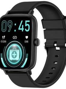 Reloj inteligente smartwatch Bluetooth con función de llamada 7 en 1 SW010 reloj inteligente con llamada smartwatch bluetooth fitness registro salud - Negro - Ver 1