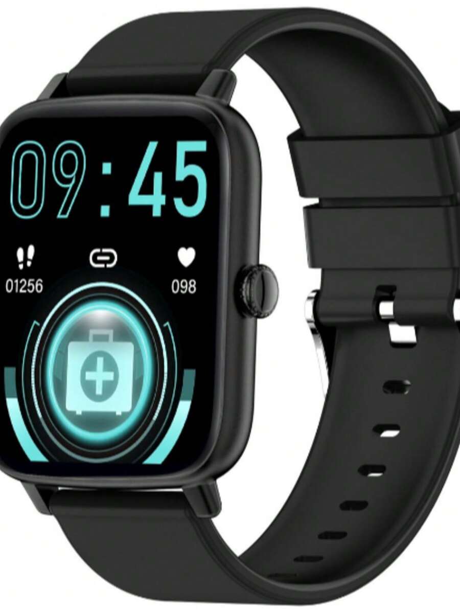 Reloj inteligente smartwatch Bluetooth con función de llamada 7 en 1 SW010 reloj inteligente con llamada smartwatch bluetooth fitness registro salud - Negro - Ver 1