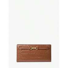 Michael Kors Billetera grande con estampado de cocodrilo Carson | Billeteras largas - Equipaje - Ver 1