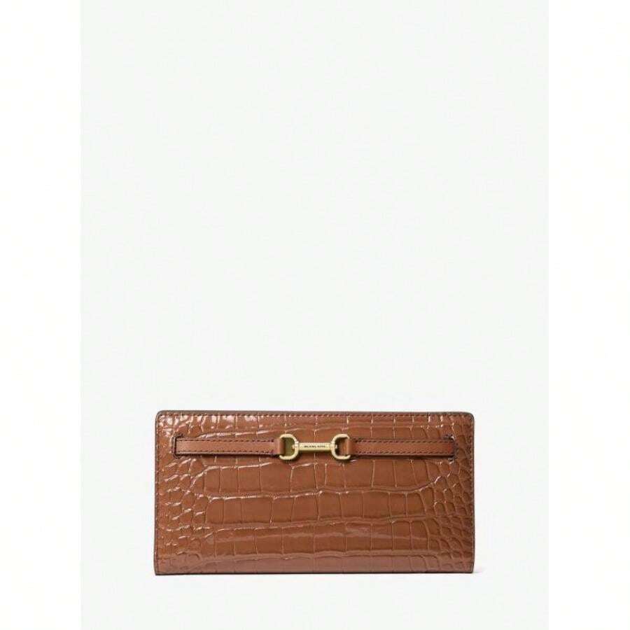 Michael Kors Billetera grande con estampado de cocodrilo Carson | Billeteras largas - Equipaje - Ver 1