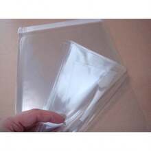 【100枚】OPP袋 長4用テープ付き 30ミクロン厚（標準）90x205+30mm【国産】 - イニシャル - チェックする 5