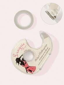 1roll 16mm*5m Of Waterproof Double-Sided Tape, Strong Fixing All Day Long, Transparent Invisible Design, Transparent, Suitable For Fixing The Chest And Clothing On The Neckline To Prevent Exposure