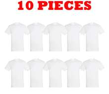 THEGEWA PACK OF 10 COLORFUL T-SHIRTS - MARNAULA - ASSORTED SIZES Plain All Regular Asymmetrical Spring Festival MULTICOLOR - 白色 - 查看 16