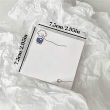 50 Pages Cartoon Dog Series Notepad - 6 Non Adhesive Notepad Options - one-size - View 8