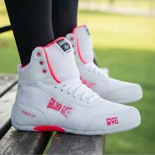 Golden Gate Men's High-Top Sneakers For Gym Use: Lightweight, Comfortable, And Super Durable - trắng - Xem 10