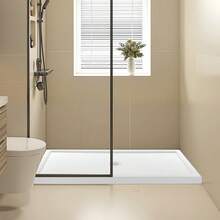 60″ L X 32″ W Center Drain Location