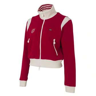 Adidas Originals CC SW TT W Jacka/Kappa, Stickad Vändbar Dragkedja, Broderad Enkellagers, Damlöpning, Jogging, Sport, KG8221