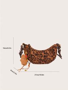 Bolso cruzado pequeño de diseño de cuerno de buey mate premium, estilo único para mujer