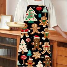 Hot Selling Linen Holiday Cooking Apron, Women's Apron, Funny Apron, Women's Novelty Apron, Men's Apron, Christmas Apron For Women, Novelty Apron, Women's Apron, Women's Christmas Apron, Teacher Apron, Holiday Cooking, Women's Apron, Funny Apron, Women's Novelty Apron, Men's Apron, Christmas Apron For Women, Novelty Apron, Women's Apron, Women's Christmas Apron, Teacher Apron Linen Apron - Multicolor - View 3
