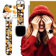 Compatible With Watch Band Fitbit Versa 3, Versa 4, Sense, Sense 2, Holiday Pattern Silicone Replacement Strap{Inchcolor_nameinch:InchBeeGno 1meinch,Inchsize_nameinch:InchForVersa4/Versa3/Sense2/Senseinch} - BeeGno 1me - View 8