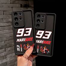 Fundas Cool Racer M-Marc Marquez 93 para for  Galaxy S25, S24, S23, S22, S20 FE Ultra Plus 4G/5G - Cubierta Trasera Suave Antigolpes - Color mezclado 1 - Ver 4