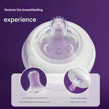 Newborn Anti-Colic Anti-Choke Wide Mouth Easy Clean Shatterproof Baby Bottle