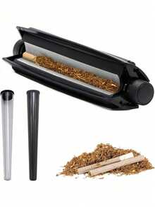 1 cái máy cuốn thuốc lá thủ công 110mm, thích hợp cho việc tự cuốn thuốc lá, nhiều màu sắc để lựa chọn, máy cuốn thuốc lá nhanh gọn, thiết kế hình nón, máy cuốn thuốc lá bằng nhựa, cho ra những điếu thuốc hoàn hảo mỗi lần sử dụng, thích hợp để tạo hình thuốc lá rời. - Nhiều màu - Xem 7